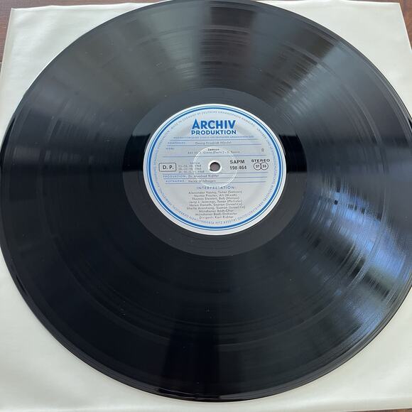 G.F. Händel Samson Karl Richter 4xVinyl LP Box Set 1968 Archiv Produktion - Picture 13 of 14